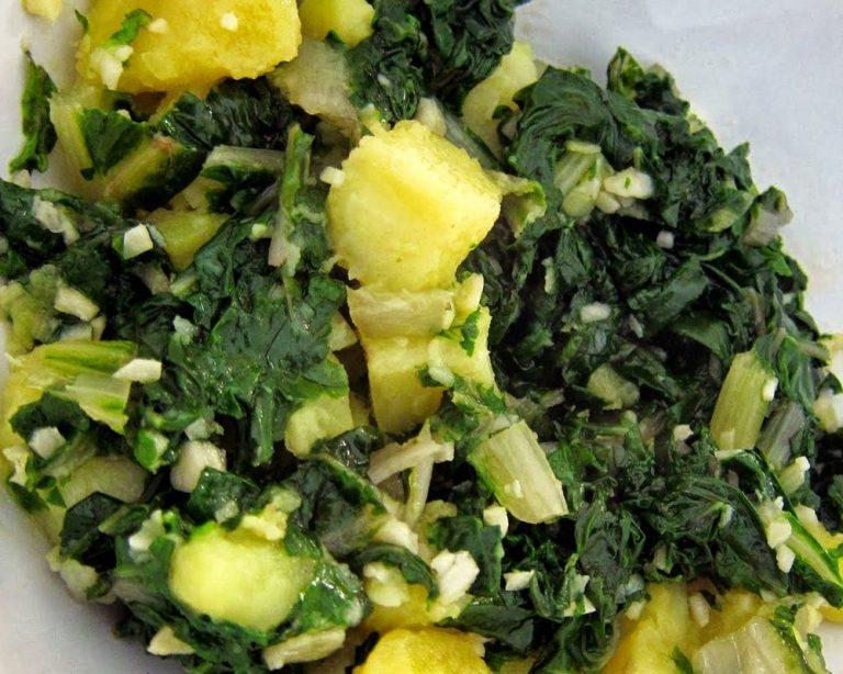 Recept za Blitva s krompirjem