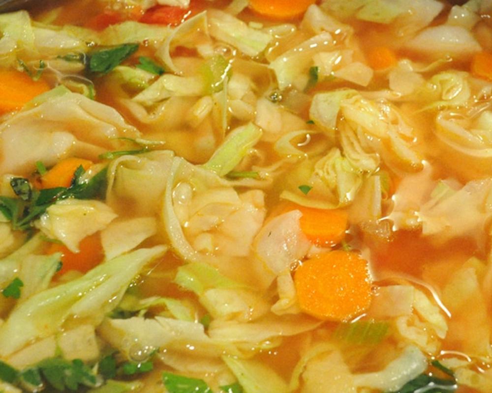 Recept za Zeljna juha z mesom
