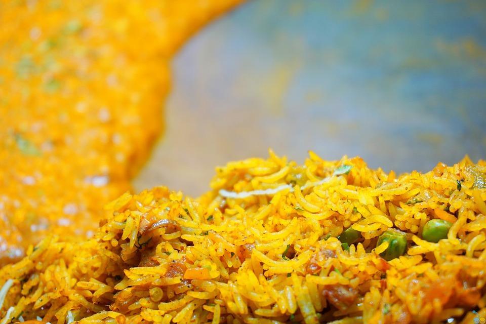 Sadni curry riž
